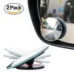 Mini Blind Spot Mirror Wide Angle Convex Rear View Mirror For Car